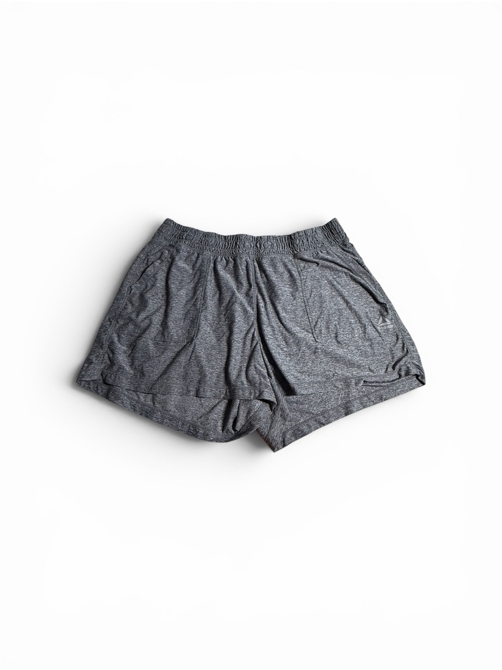 Reebok Women's Dark Heather Gray Athletic Shorts